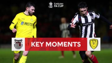 Grimsby Town v Burton Albion | Key Moments | Third Round | Emirates FA Cup 2022-23