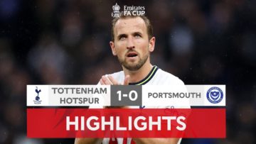 Kanes Strike Sends Spurs Marching On | Tottenham Hotspur 1-0 Portsmouth | Emirates FA Cup 2022-23