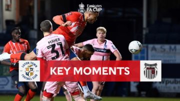 Luton Town v Grimsby Town | Key Moments | Fourth Round | Emirates FA Cup 2022-23