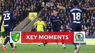 Norwich City v Blackburn Rovers | Key Moments | Third Round | Emirates FA Cup 2022-23