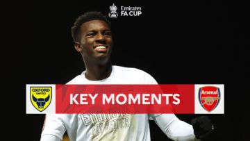 Oxford United v Arsenal | Key Moments | Third Round | Emirates FA Cup 2022-23