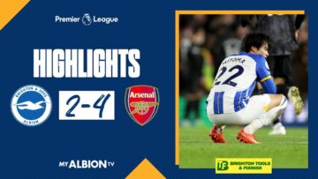 PL Highlights: Albion 2 Arsenal 4