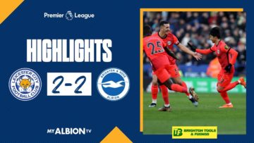 PL Highlights: Leicester 2 Albion 2