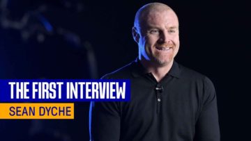 Sean Dyches First Interview As Everton Manager!