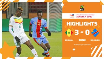 Senegal 🆚 DR Congo Highlights – #TotalEnergiesCHAN2022 group stage – MD3