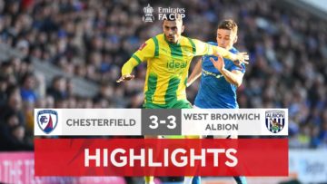 Six Goal Thriller Sets Up Replay | Chesterfield 3-3 West Bromwich Albion | Emirates FA Cup 2022-23