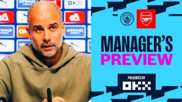 Watch! | Pep Guardiolas pre match press conference | Man City v Arsenal | FA Cup