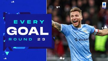 Immobile back at his best | Every Goal | Round 23 | Serie A 2022/23