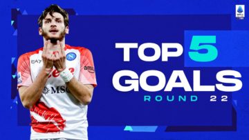 Kvaradona’s inch-perfect finish | Top 5 Goals by crypto.com | Round 22 | Serie A 2022/23