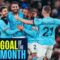 Man Citys January Goals of the Month | Mahrez, Angeldahl & Haaland!