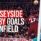 MERSEYSIDE DERBY GOALS AT ANFIELD | Origi 90+6, Gerrard Screamers, Salah Puskas Winner
