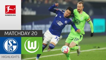 Penalty Missed! Schalke Deny Wolfsburg Win | Schalke 04 – Wolfsburg | Highlights | MD 20 Bundesliga