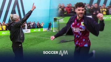 The money question: Who has the bigger shoe size Peter Crouch or Dan Burn?  🤑👣 | Soccer AM Pro AM