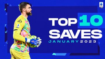 The top 10 saves of January | Top Saves | Serie A 2022/23