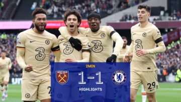 West Ham v Chelsea (1-1) | Highlights | Premier League