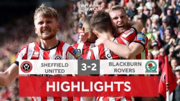 Doyle Stunner Sends Blades to Wembley | Sheffield United 3-2 Blackburn Rovers Emirates FA Cup 22-23