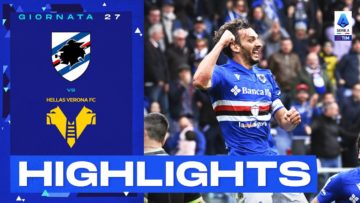 Sampdoria-Verona 3-1 | Gabbiadini manda in delirio Marassi: Gol e Highlights | Serie A TIM 2022/23