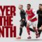 Who was our Player of the Month for February? Zinchenko, Gabriel, Jorginho or Saka?