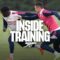 INSIDE TRAINING | Drills, rondos and some Invincible guests | Getting set for Southampton