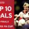 Top 10 Semi-Final Goals | Beckham, Aubameyang, Giroud, Zola | Emirates FA Cup