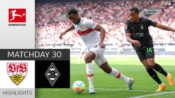 VfB Stuttgart – Borussia Mgladbach 2-1 | Highlights | Matchday 30 – Bundesliga 2022/23