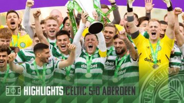 Highlights | Celtic 5-0 Aberdeen | The Champions lift the Premiership trophy in Paradise! 🏆🍾