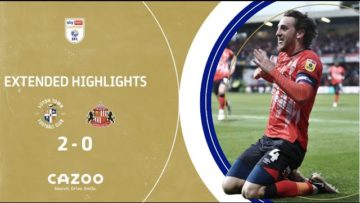 ONE GAME FROM PREMIER LEAGUE!! | Luton Town v Sunderland Play-Off Semi-Final highlights