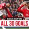 All 30 Goals 🤩 | Marcus Rashford Player Cam 2022/23 🎥