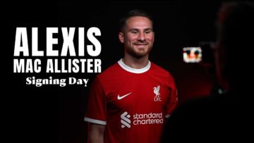 SIGNING DAY: Alexis Mac Allisters arrival at Liverpool | Behind-the-scenes VLOG