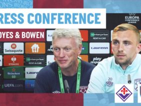 This is the pinnacle of football | Moyes, Bowen & Souček Press Conference | Fiorentina v West Ham