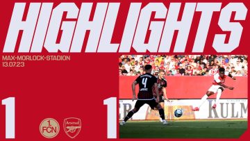 HIGHLIGHTS | FC Nurnberg vs Arsenal (1-1) | Pre-season friendly