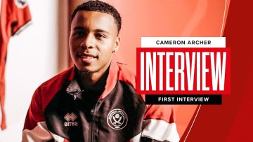 Cameron Archer | New Signing | Sheffield United First Interview