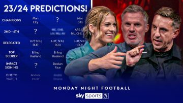 Champions? Top 4? BEST signing?! 👀 | Neville, Carragher & Carney PREDICT 23/24 PL Season! | MNF