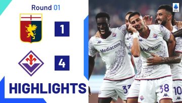 Genoa-Fiorentina 1-4 | Viola Score Four: Goals & Highlights | Serie A 2023/24