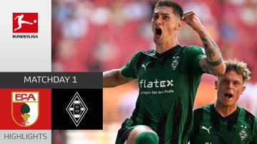 Incredible 8-GOALS Drama! Augsburg – Gladbach 4-4 | Highlights | Matchday 1 – Bundesliga 2023/24