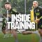 INSIDE TRAINING | Getting set to face Manchester City at Wembley Stadium