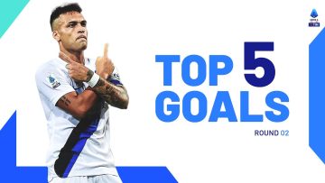 Lautaro Martinez stuns Cagliari | TOP 5 GOALS by crypto.com | Round 2 | Serie A 2023/24