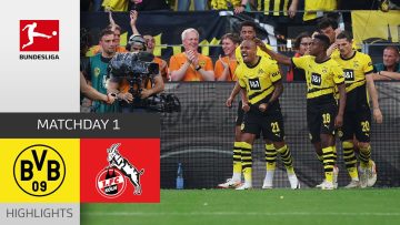 Malen Saves BVB! | Borussia Dortmund – 1. FC Köln 1-0 | Highlights | Matchday 1 – Bundesliga 2023/24
