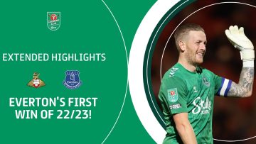 TOFFEES FIRST WIN! | Doncaster Rovers v Everton Carabao Cup extended highlights