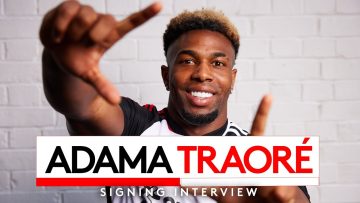 TRAORÉ TIME | Hungry To Get Going | Signing Interview