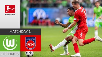 VfL Wolfsburg – 1. FC Heidenheim 2-0 | Highlights | Matchday 1 – Bundesliga 2023/24