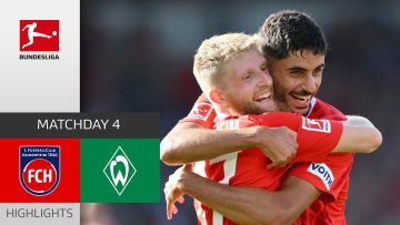 1st Bundesliga Win! | 1. FC Heidenheim – SV Werder Bremen 4-2 | Highlights | MD 4 – Bundesliga 23/24