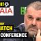 Ange Postecoglou Addresses Arsenals Goalkeeping Dilemma | Pre-Match Presser Arsenal vs. Spurs