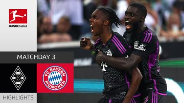 Borussia Mgladbach – FC Bayern München 1-2 | Highlights | Matchday 3 – Bundesliga 2023/24