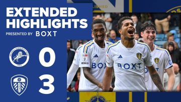 Extended highlights | Millwall 0-3 Leeds United | Superb away win at The Den