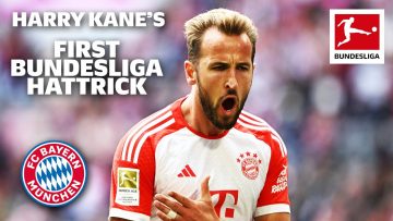 HARRYCANE ALERT! 🌪️ Kane Scores his First Hat-Trick for Bayern