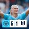 HIGHLIGHTS! HAALAND HAT-TRICK HELPS CITY BACK TO PREMIER LEAGUE SUMMIT | Man City 5 1 Fulham