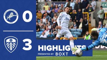 Highlights: Millwall 0-3 Leeds United | Piroe double at The Den!
