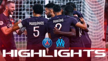 HIGHLIGHTS | PSG 4-0 Marseille – ⚽️ HAKIMI, KOLO MUANI & RAMOS