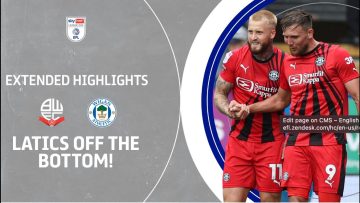 Leaders thrashed in North West derby! | Bolton Wanderers v Wigan Athletic extended highlights